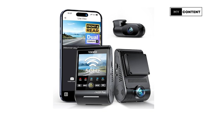 Viofo A229 Duo – กล้องติดรถยนต์หน้าหลังคมชัด 2K