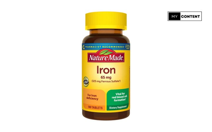 อาหารเสริมธาตุเหล็ก ยี่ห้อ Nature Made Iron 65 mg