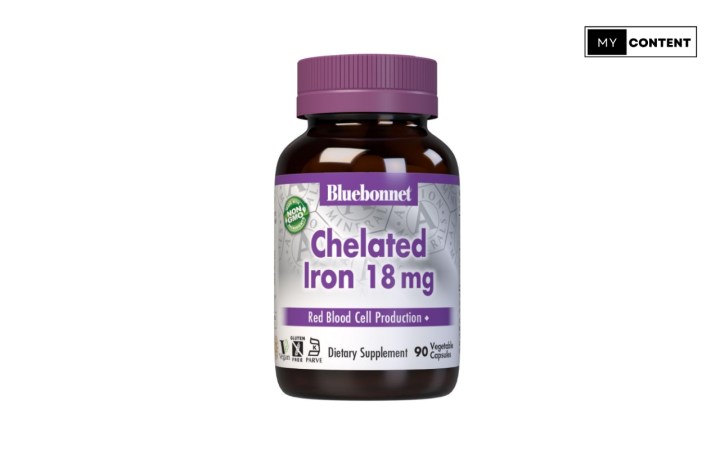อาหารเสริมธาตุเหล็ก ยี่ห้อ Bluebonnet Chelated Iron