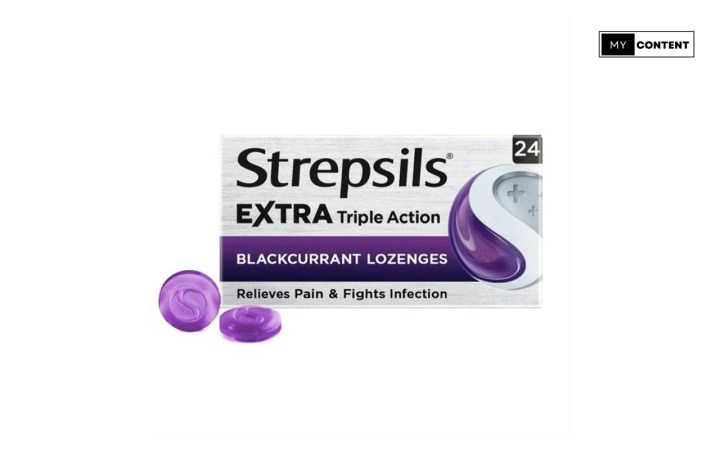 ยาอม Strepsils Lozenges (ยาอมแก้เจ็บคอ)
