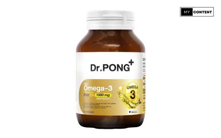 อาหารเสริม Dr.PONG Omega-3 Fish Oil