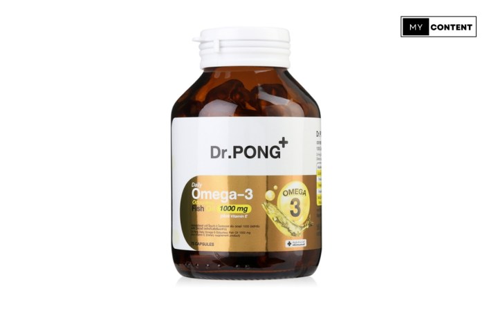 อาหารเสริม Dr.PONG Omega-3 1000mg