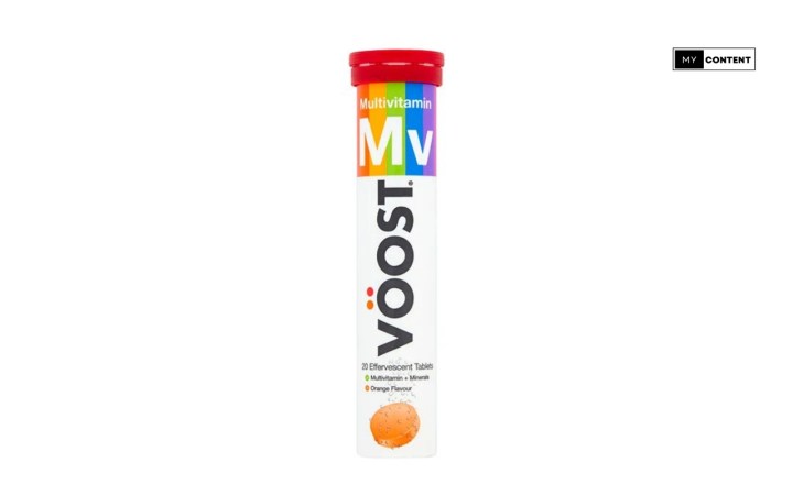 วิตามินซีเม็ดฟู่ ยี่ห้อ Voost Effervescent Multivitamin + Minerals