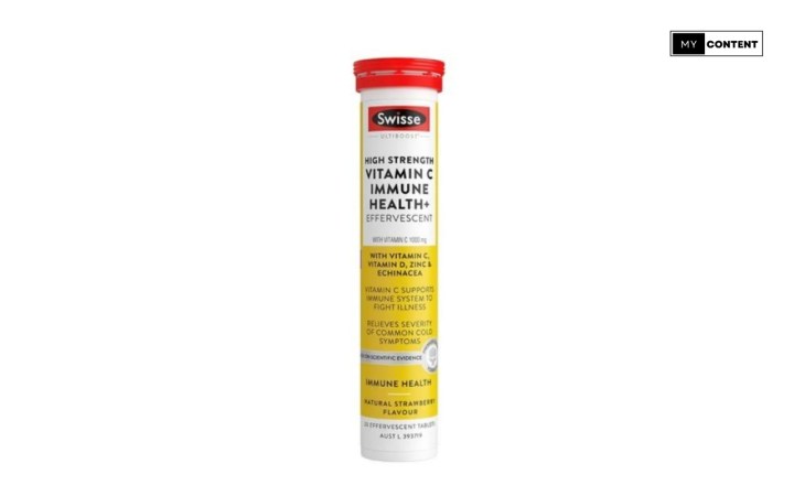 วิตามินซีเม็ดฟู่ ยี่ห้อ Swisse Ultiboost High Strength Vitamin C