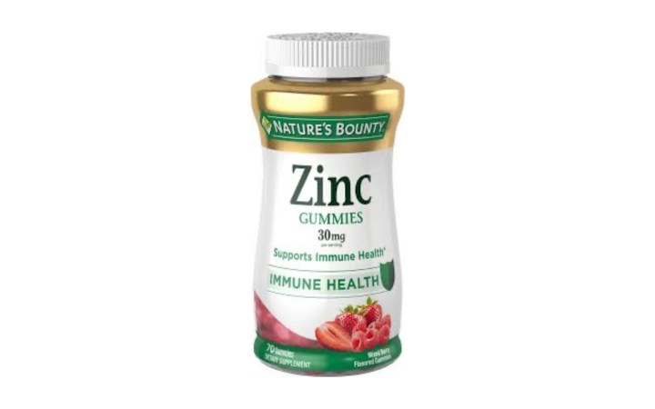 อาหารเสริม Nature’s Bounty Zinc Gummies