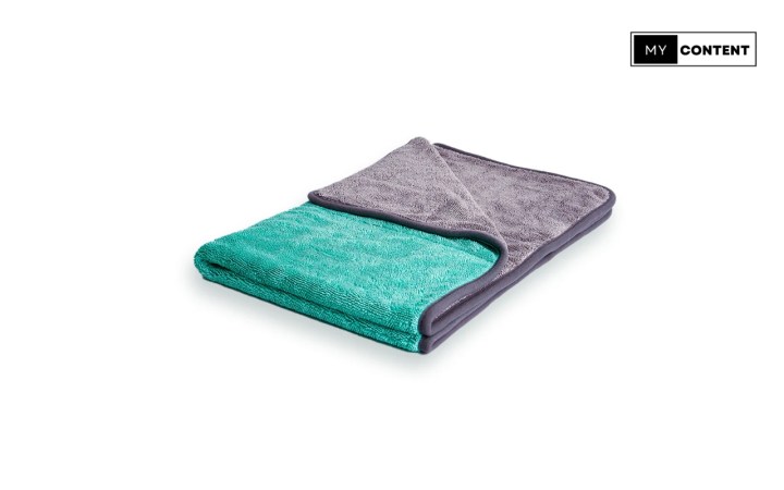 ผ้าไมโครไฟเบอร์เช็ดรถ Double-Sided Microfiber Drying Towel