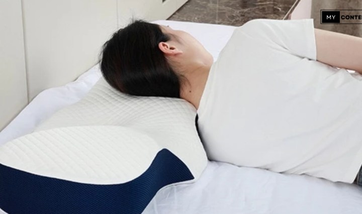 หมอนเมมโมรี่โฟม ป้องกันกระดูกสันหลังส่วนคอ