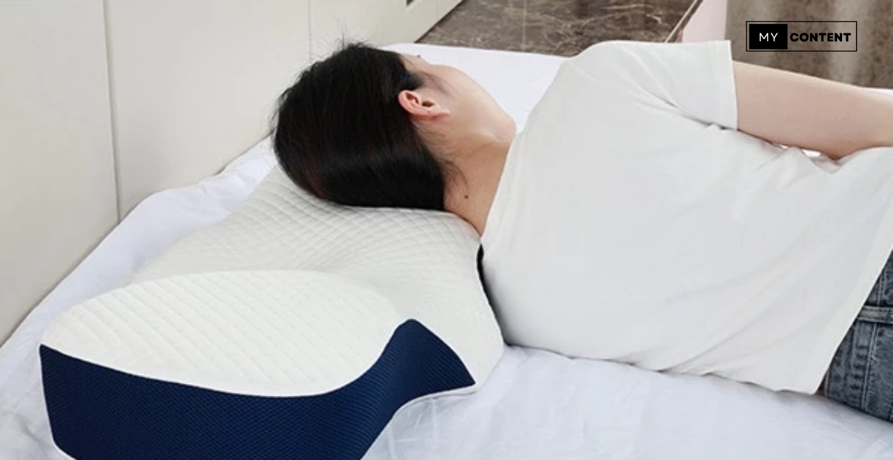 หมอนเมมโมรี่โฟม ป้องกันกระดูกสันหลังส่วนคอ