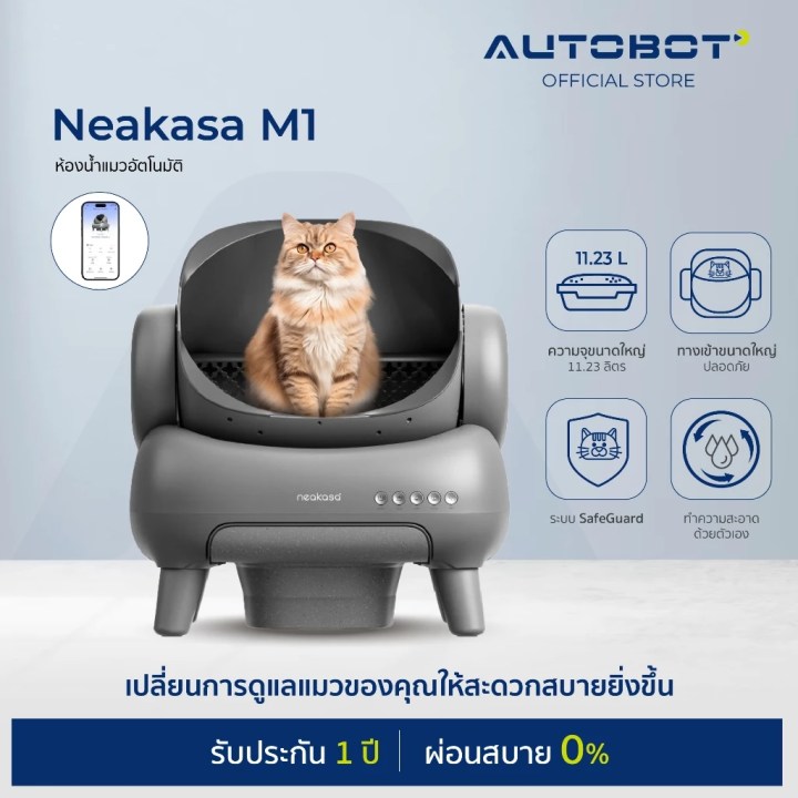 ห้องน้ำแมวอัตโนมัติ ยี่ห้อไหนดี 2025 สะอาด อัจฉริยะ แมวรัก คนเลี้ยงยิ้ม