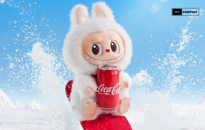 เป็นเจ้าของลาบูบู้ โคคาโคล่า POP MART THE MONSTERS COCA-COLA ราคาแบรนด์ 850 บ.