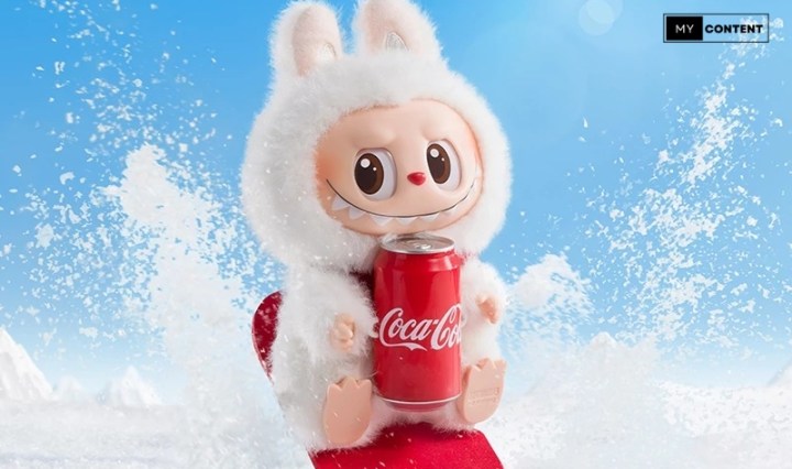 เป็นเจ้าของลาบูบู้ โคคาโคล่า POP MART THE MONSTERS COCA-COLA ราคาแบรนด์ 850 บ.