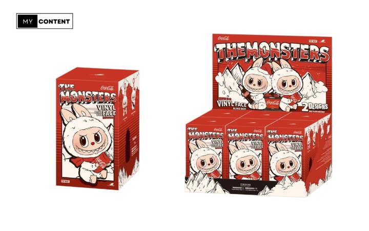 เป็นเจ้าของลาบูบู้ โคคาโคล่า POP MART THE MONSTERS COCA-COLA ราคาแบรนด์ 850 บ.