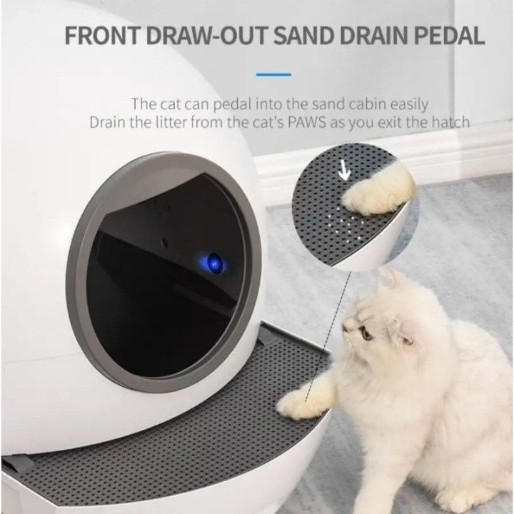 7 ห้องน้ำแมวอัตโนมัติ 2025 รุ่นลักชัวรี่ สวยทุกมุมบ้าน