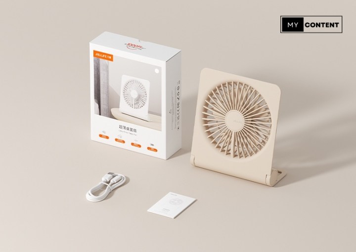 พัดลมตั้งโต๊ะพกพา Jisulife ตัวช่วยคลายร้อนพกง่าย ใช้ได้ทุกที่ ปี 2025