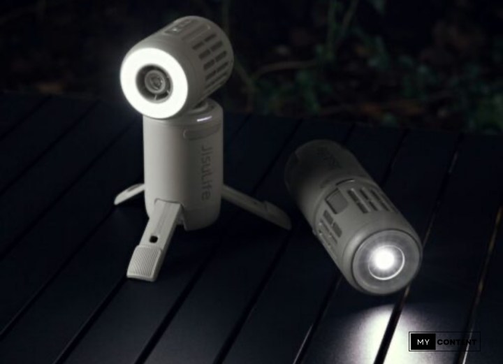 พัดลมตั้งโต๊ะพกพา Jisulife ตัวช่วยคลายร้อนพกง่าย ใช้ได้ทุกที่ ปี 2025