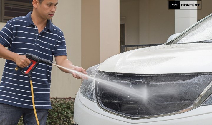 วิธีใช้เครื่องฉีดน้ำแรงดันสูง ล้างรถอย่างถูกต้อง