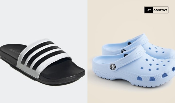 Crocs vs Adidas Comfort รองเท้าแตะรุ่นไหนใส่สบายกว่ากัน?