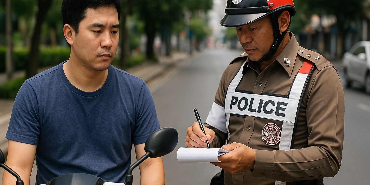 ไม่ใส่หมวกกันน็อค ปรับเท่าไหร่ 2568