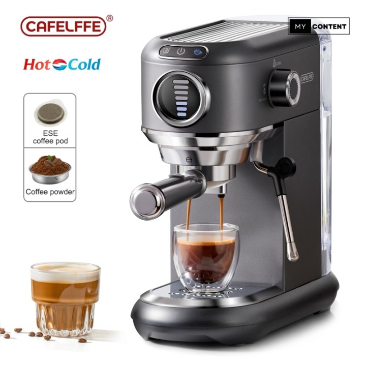 รีวิว Cafelffe เครื่องชงกาแฟอัตโนมัติ 3 in 1 ใช้ได้ทั้งแคปซูลและกาแฟบด ในราคาสุดคุ้ม!