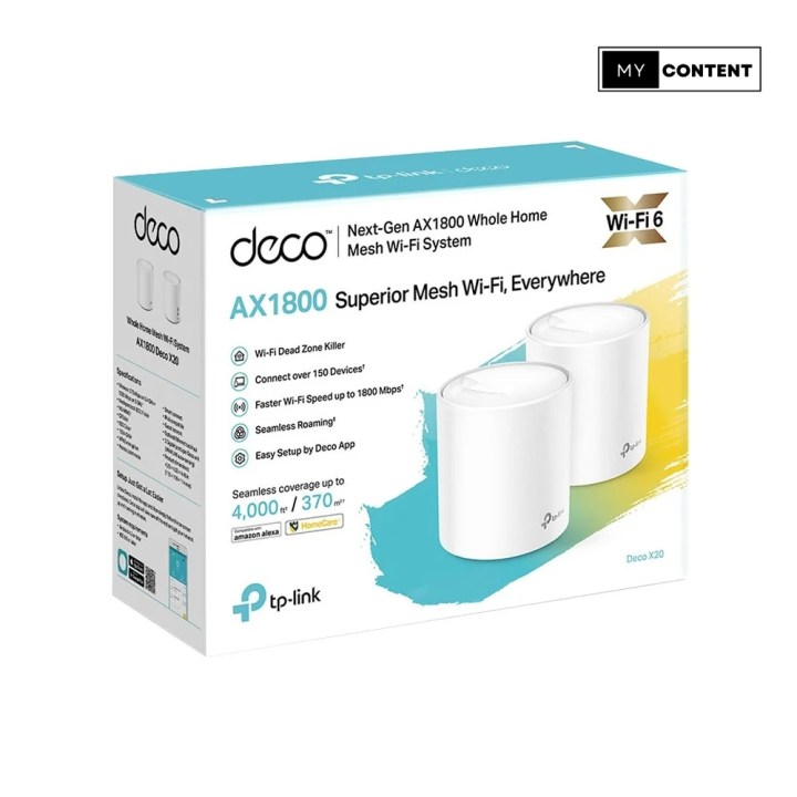 Router WiFi ยี่ห้อ TP-Link รุ่น TP-Link Deco X20