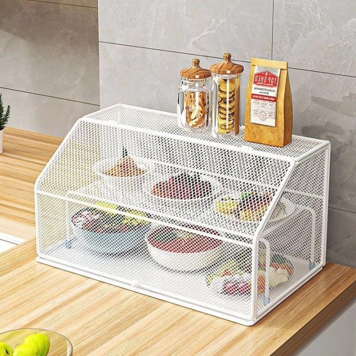 ฝาครอบอาหารในครัวแบบโดมใหญ่ – ครอบได้ทั้งโต๊ะ รับมือแมลงวันได้อยู่หมัด