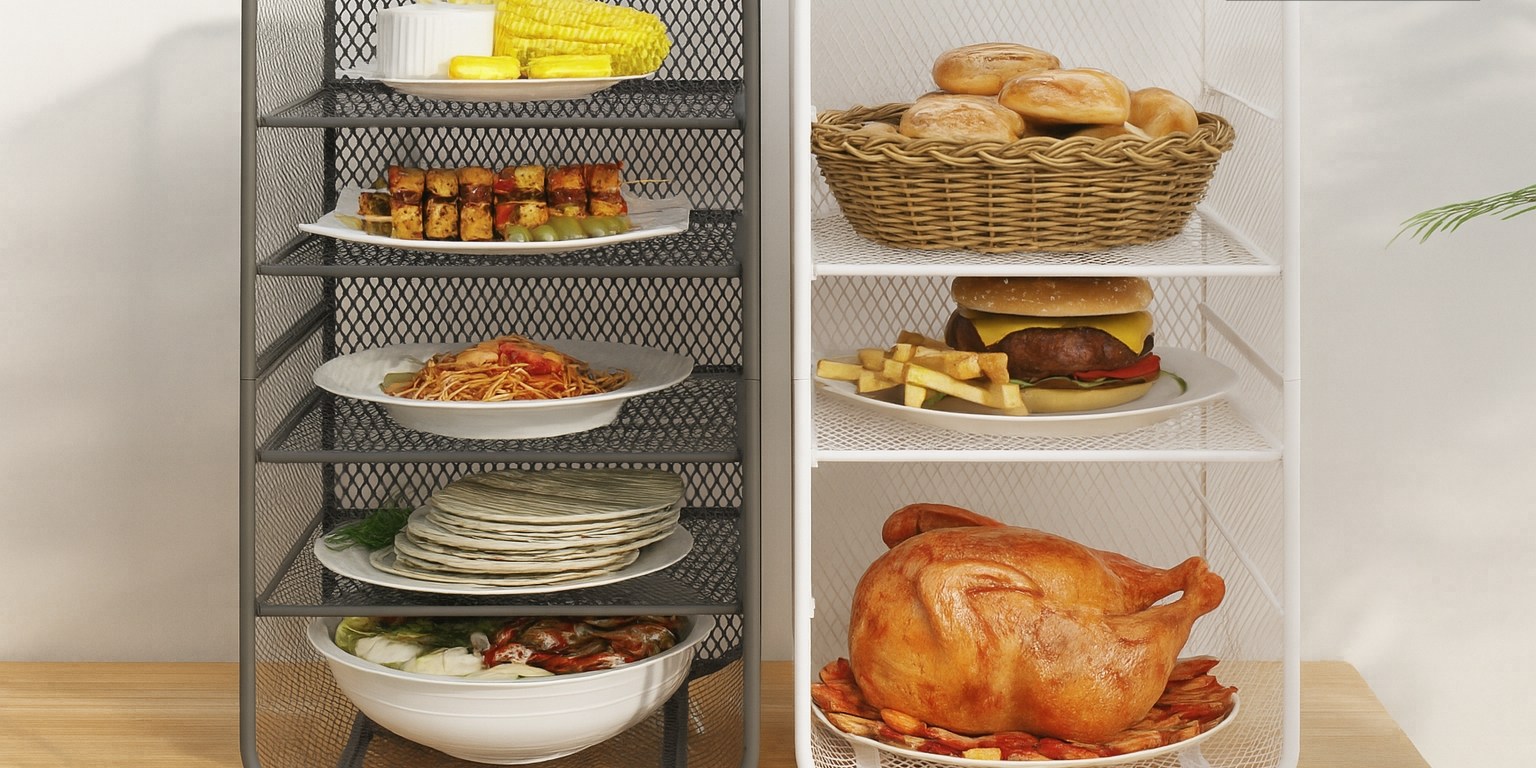 คอนโดเก็บอาหาร ตู้กับข้าวมินิ กันแมลง ช่วยจัดระเบียบห้องครัว