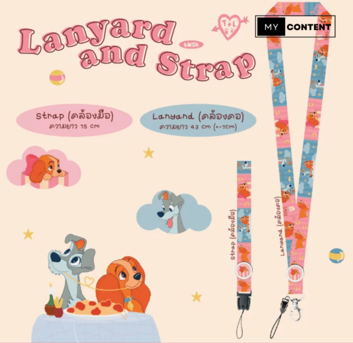 รวมไอเท็ม Disney Lady and the Tramp จากร้านในไทย พร้อมส่ง น่ารักน่าใช้ทุกชิ้น!