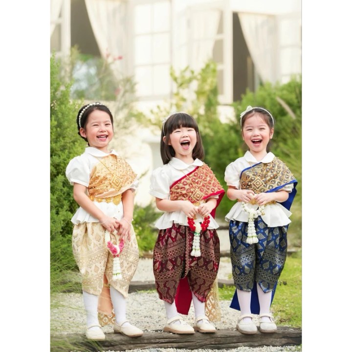 รวม 10 ชุดไปวัดเด็กผู้หญิง น่ารัก เรียบร้อย ใส่สบาย ราคาเบาๆ