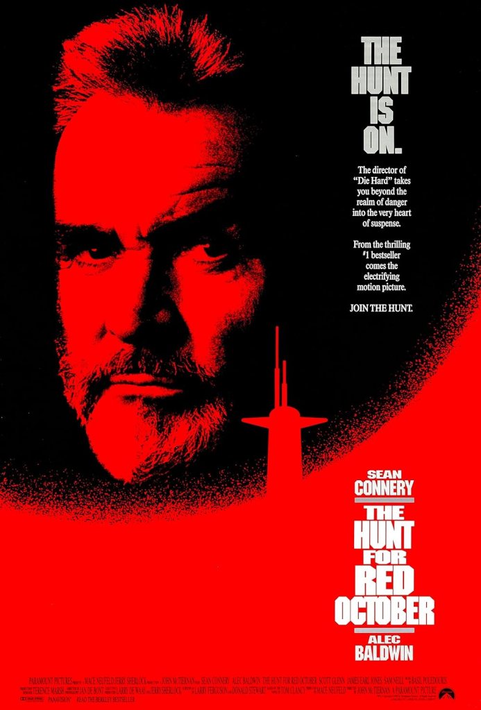 หนังเกี่ยวกับเรือรบ เรื่อง The Hunt for Red October (1990)