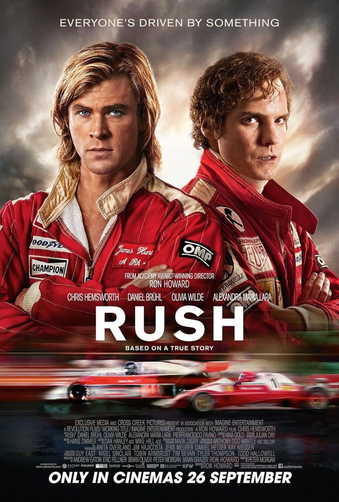 หนังเกี่ยวกับแข่งรถ เรื่อง Rush (2013)