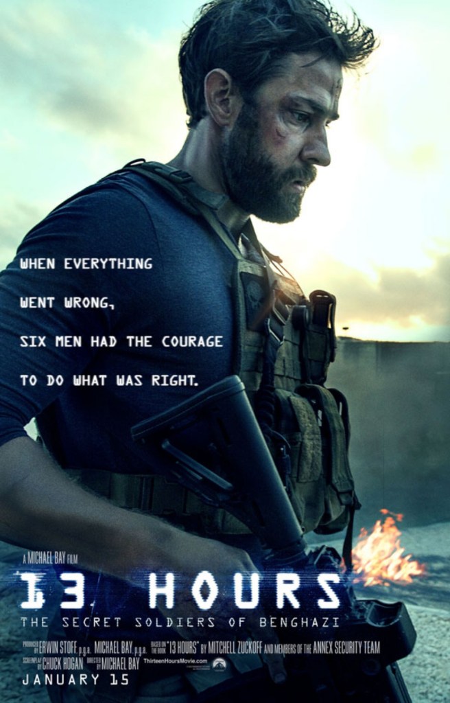หนังเกี่ยวกับสงคราม เรื่อง 13 Hours: The Secret Soldiers of Benghazi (2016)