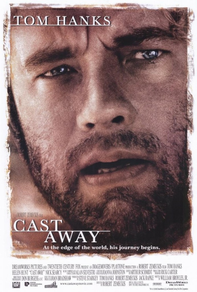 หนังเกี่ยวกับเครื่องบินตก เรื่อง  Cast Away (2000)