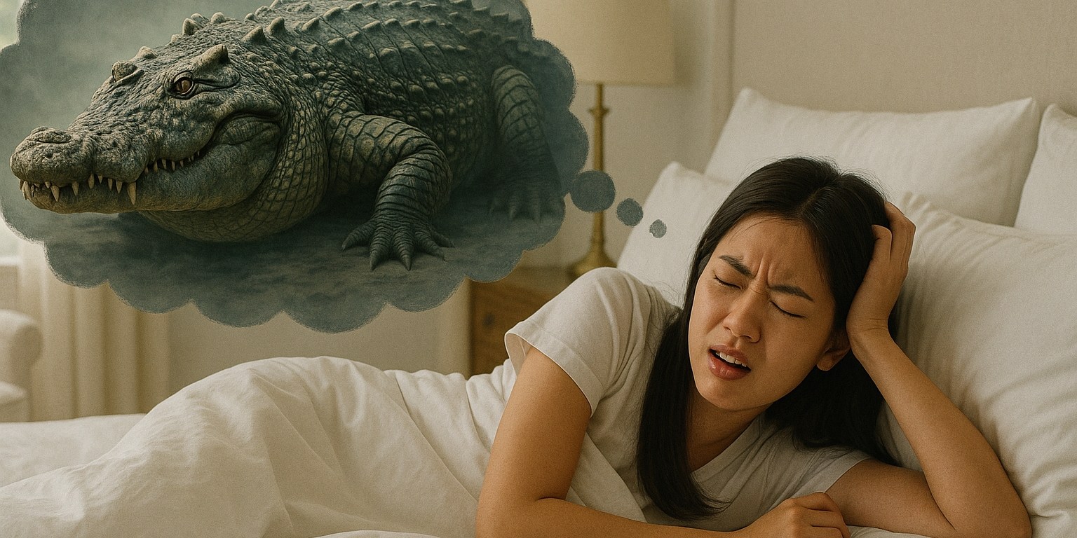 ฝันเห็นจระเข้ตัวใหญ่ และจระเข้หลายตัว หมายถึงอะไร?