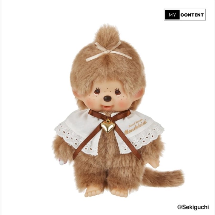 Monchhichi Sweet Brown Keychain – รุ่นแรร์ น้ำตาลอ่อน