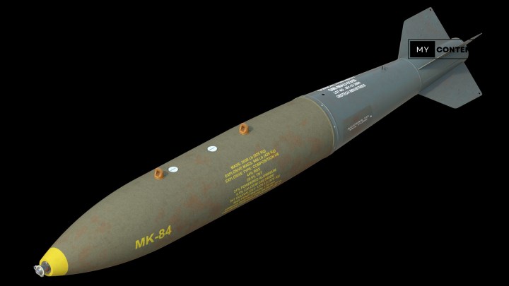 ระเบิด 2000 ปอนด์ “Mark 84 หรือ BLU-117” มีรัศมีทำลายล้างเท่าไหร่