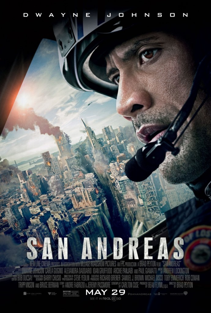 หนังเกี่ยวกับภัยพิบัติ เรื่อง San Andreas (2015)