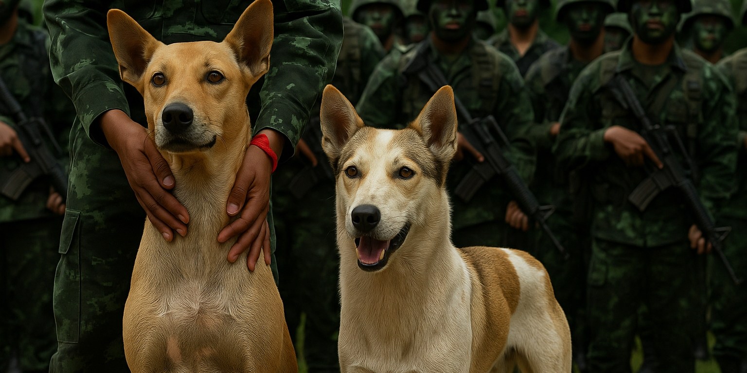 รู้จักหมาจร "เจ้าจ๋า ภูมะเขือ" และ "เจ้าจ๊อด ตาเมือนธม" เดียรัจฉานที่ยังรู้บุญคุณแผ่นดินเกิด