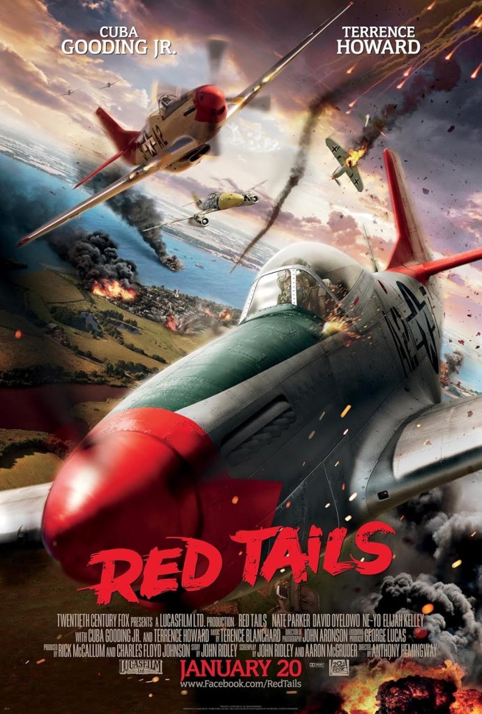 หนังเกี่ยวกับเครื่องบินรบ เรื่อง Red Tails (2012)