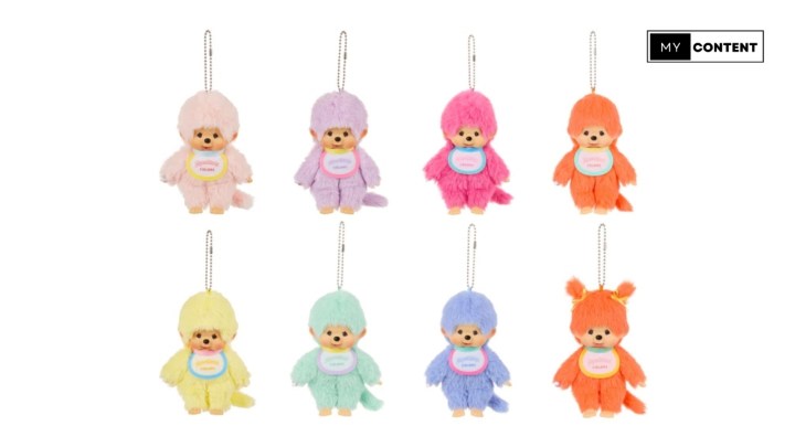 ตุ๊กตามอนชิชิ Monchhichi Colors Keychain – ฿650