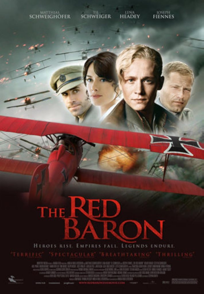 หนังเกี่ยวกับเครื่องบินรบ เรื่อง The Red Baron (2008)