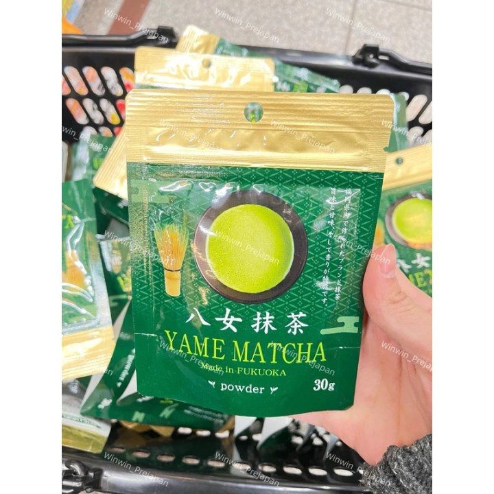 ผงมัทฉะ ยี่ห้อไหนดี : YAME Matcha เกรดพิธีการ