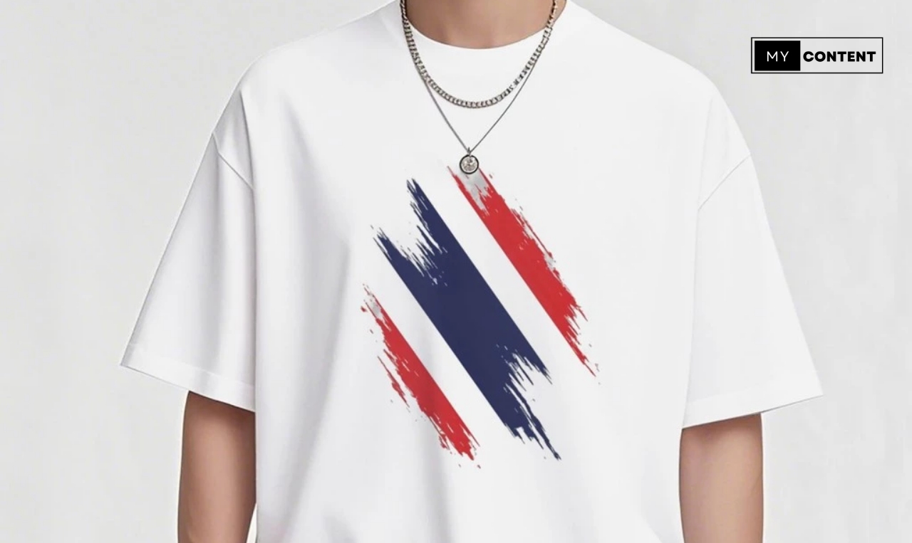 10 เสื้อยืดลายธงชาติไทย เสื้อไทยรักสงบ ลายไม่ซ้ำ ใส่ได้ทั้งสัปดาห์ ราคาหลักร้อย