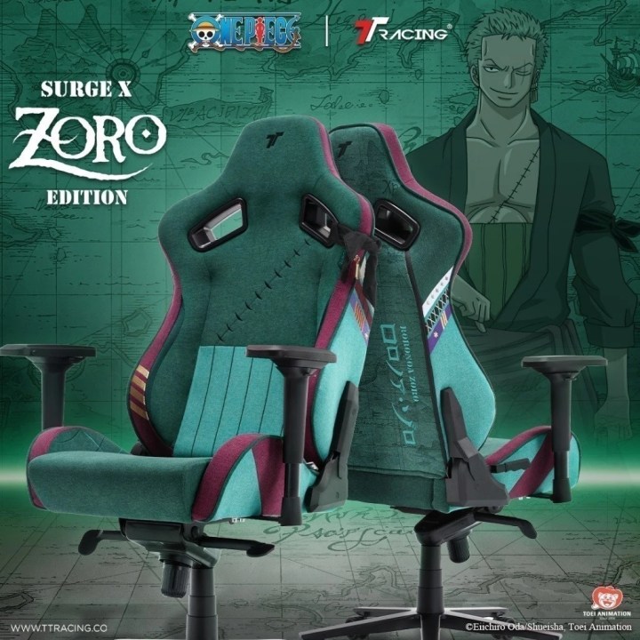 TTRacing Surge X Gaming Chair Zoro One Piece Edition