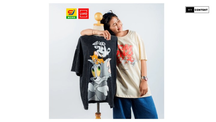 เสื้อ Oversize Tom And Jerry