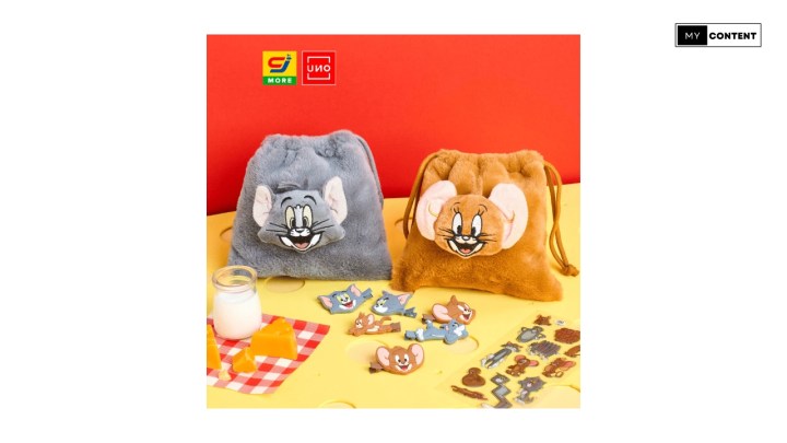 ถุงผ้าหูรูด Tom And Jerry รุ่น 169