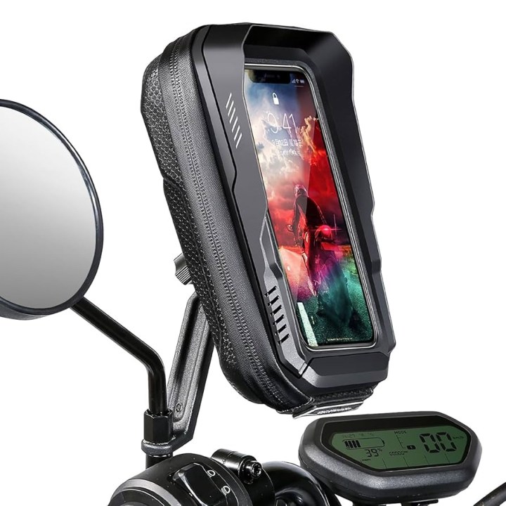 Motorcycle Phone Holder Waterproof Case