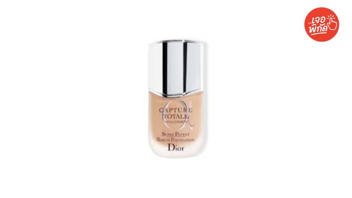 รองพื้นมีส่วนผสมสกินแคร์ ยี่ห้อ Dior Capture Totale Super Potent Serum Foundation SPF20