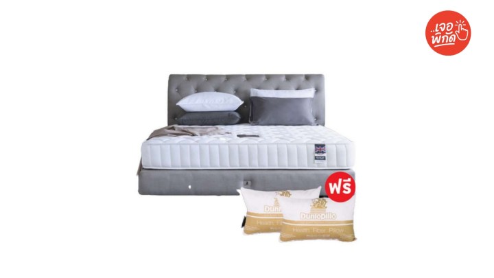 ที่นอนไฮบริด 6 ฟุต ยี่ห้อ Dunlopillo รุ่น Twilight / Hybrid