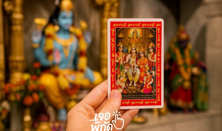 เปิดความหมาย "การ์ดวัดแขก" สิ่งศักดิ์สิทธิ์ที่มาพร้อมคำอวยพรจากองค์เทพ