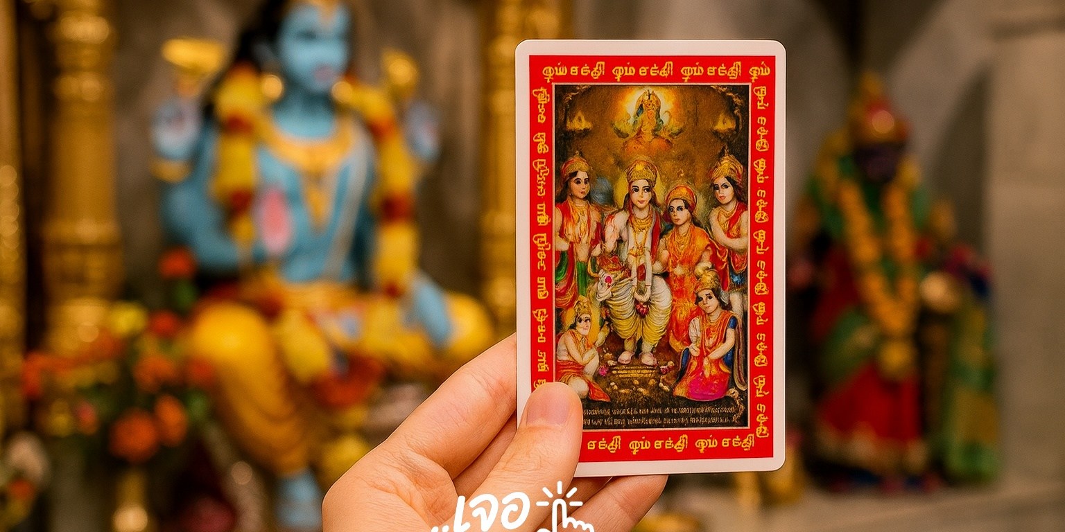 เปิดความหมาย "การ์ดวัดแขก" สิ่งศักดิ์สิทธิ์ที่มาพร้อมคำอวยพรจากองค์เทพ